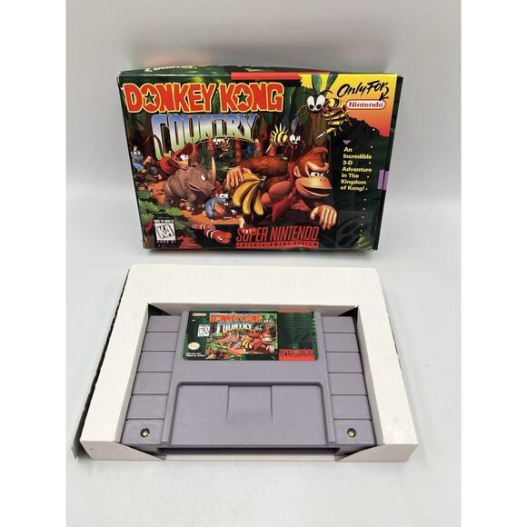 Game Super Nintendo Classic Donkey Kong Game Snes Classic Donkey